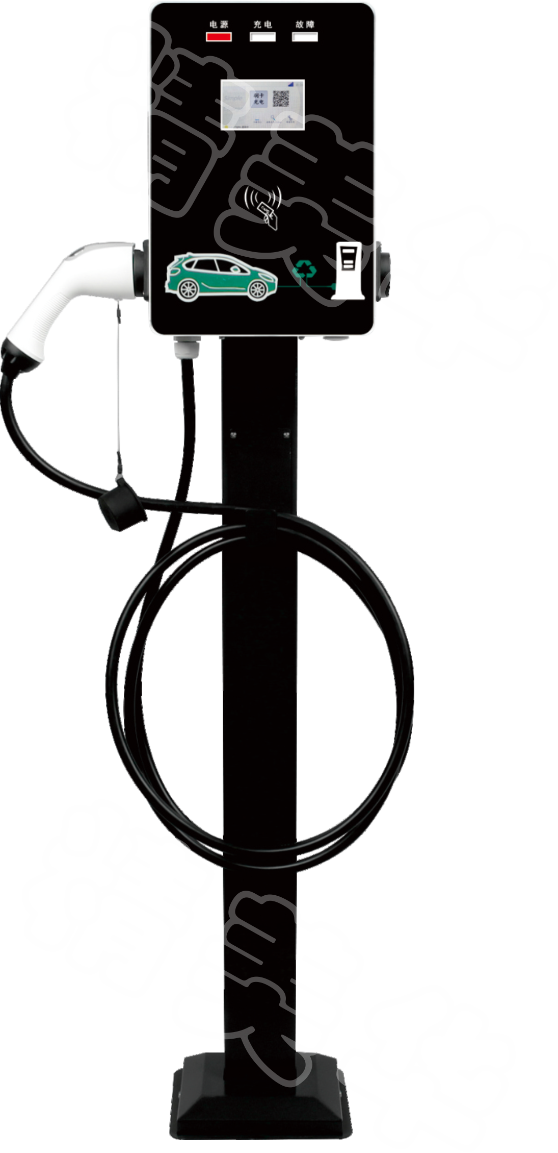 7.5KW立柱式交流充电桩